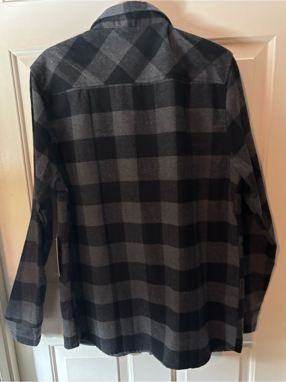 Men's Long Sleeve Flannel Shirt Size Large NWT - Picture 4 of 4